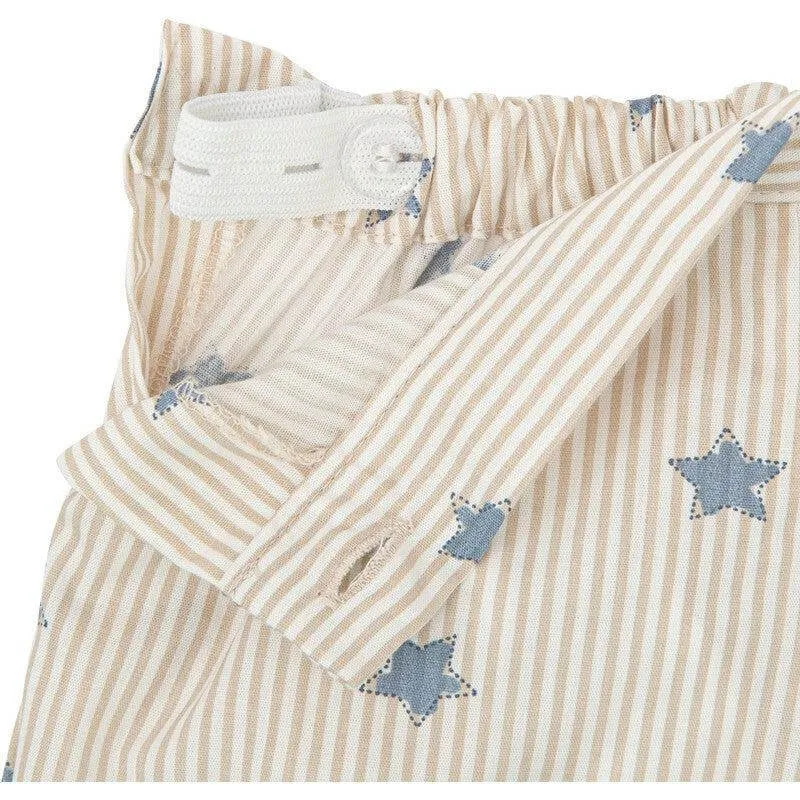 Gestreifte Sternen-Shorts für Babyjungen