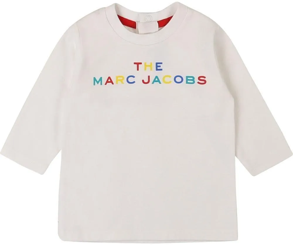 Weißes Langarm-T-Shirt für Babyjungen