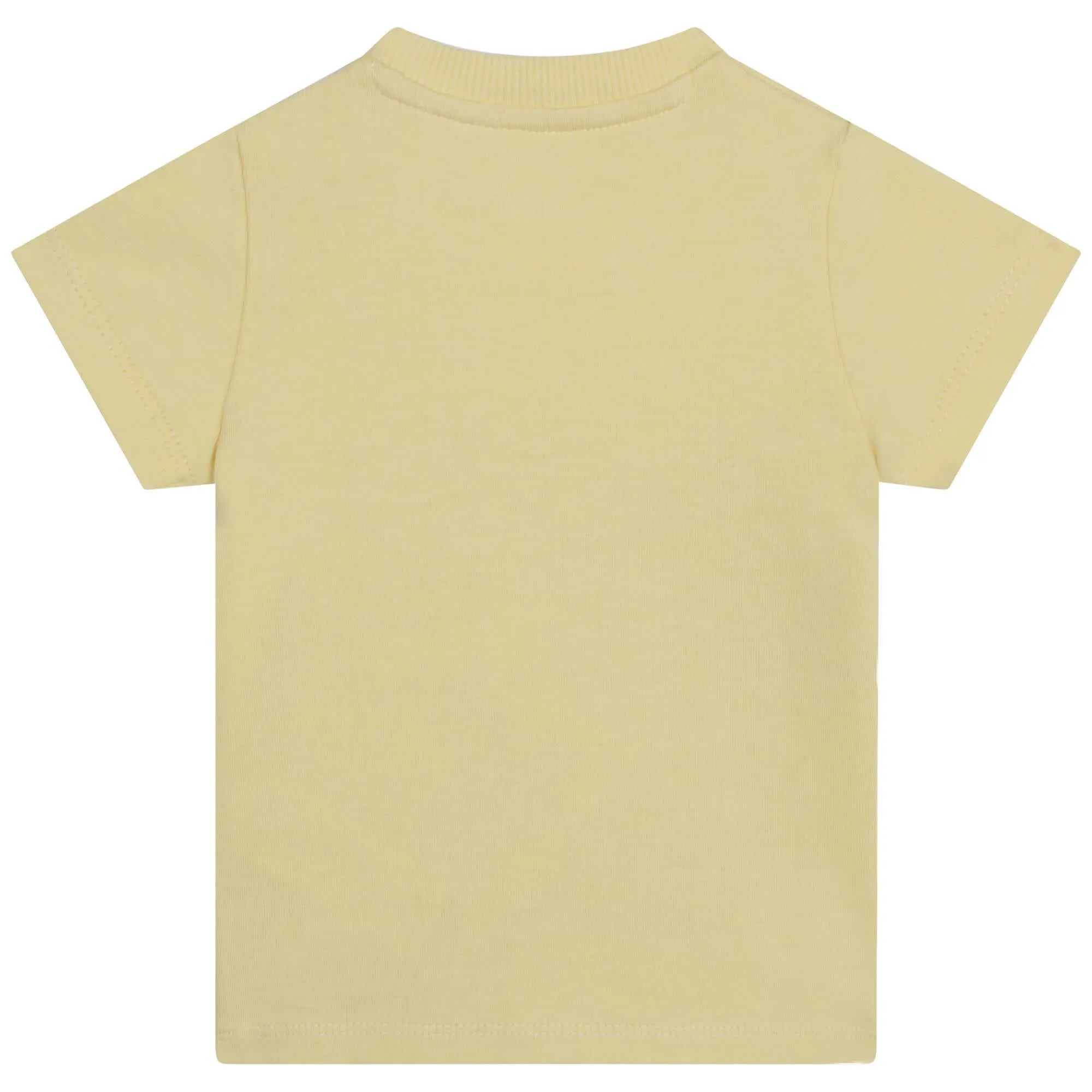 Gelb-graues Tiger-Kurzarmbodyset für Babyjungen