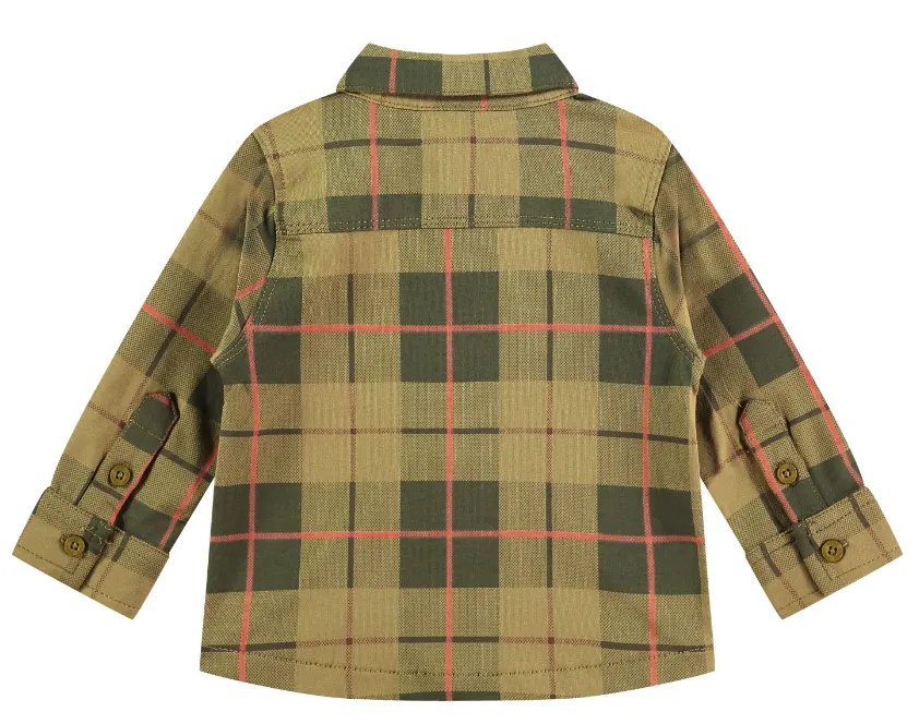 Baby Button Up Hemd - Kiwi Karo von Babyface