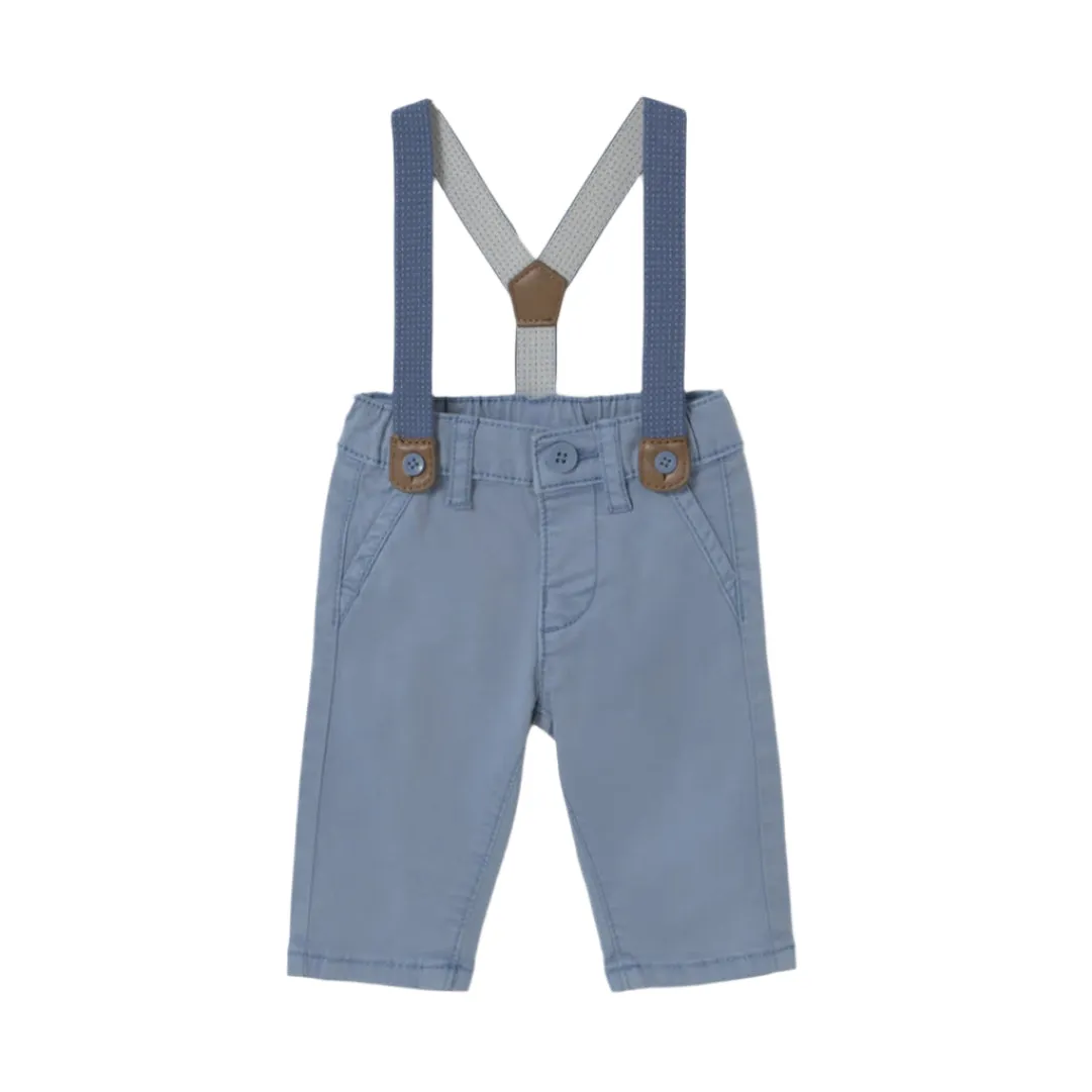 Baby Chino Hose mit Hosenträgern - Riviera von Mayoral