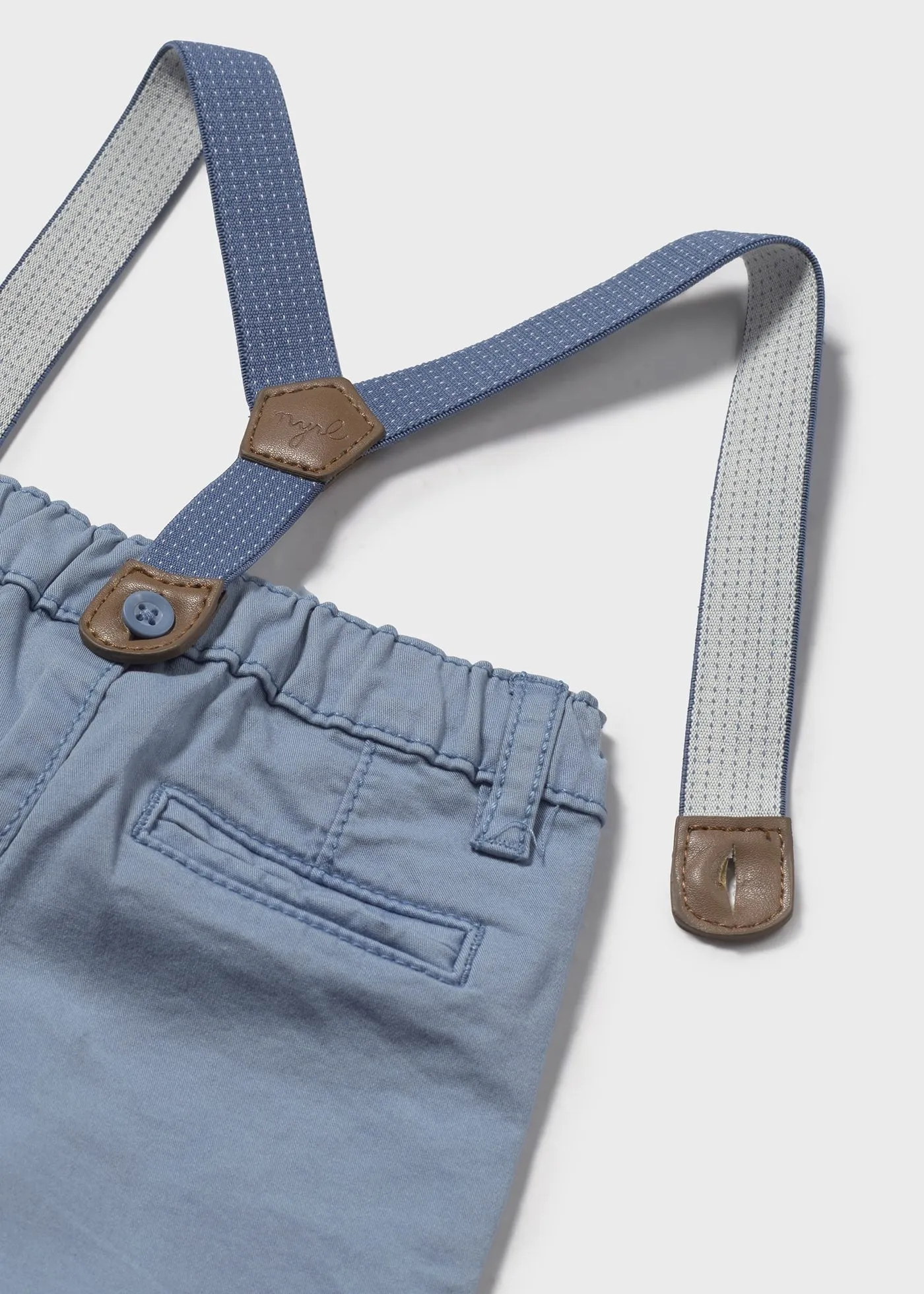 Baby Chino Hose mit Hosenträgern - Riviera von Mayoral