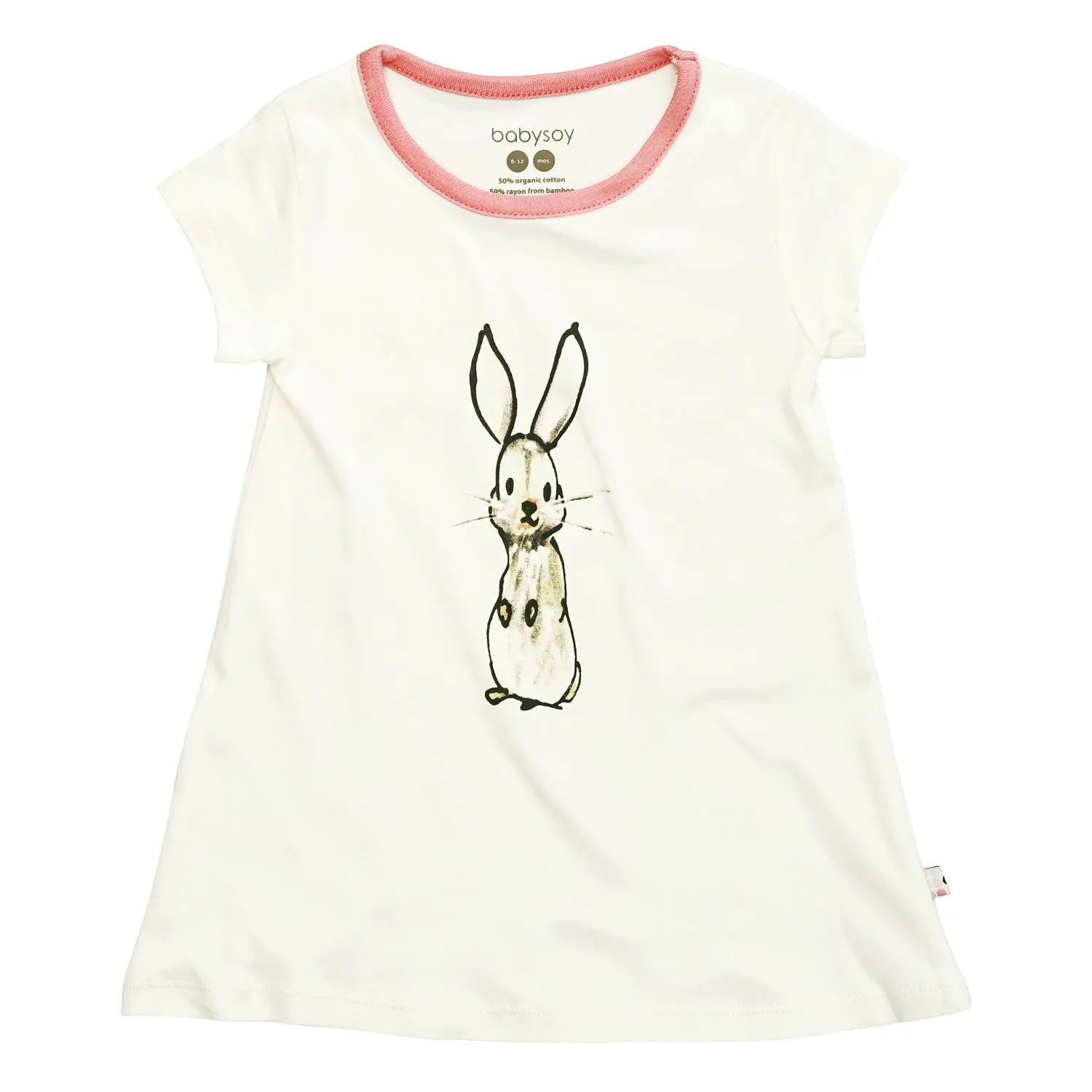 Baby Girl Tierprint A-Line T-Shirt