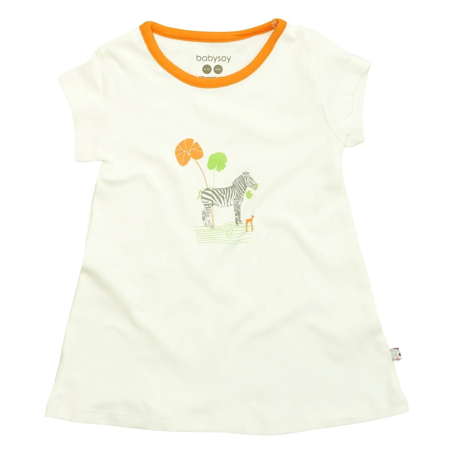 Baby Girl Tierprint A-Line T-Shirt