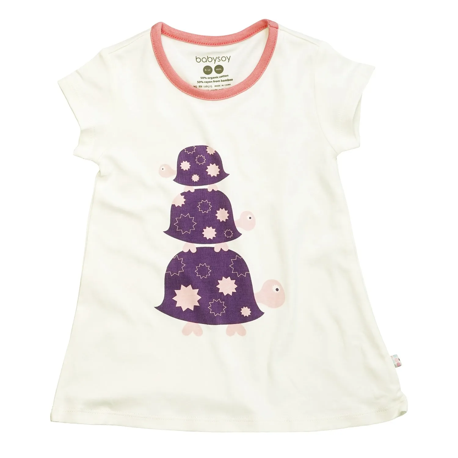 Baby Girl Tierprint A-Line T-Shirt