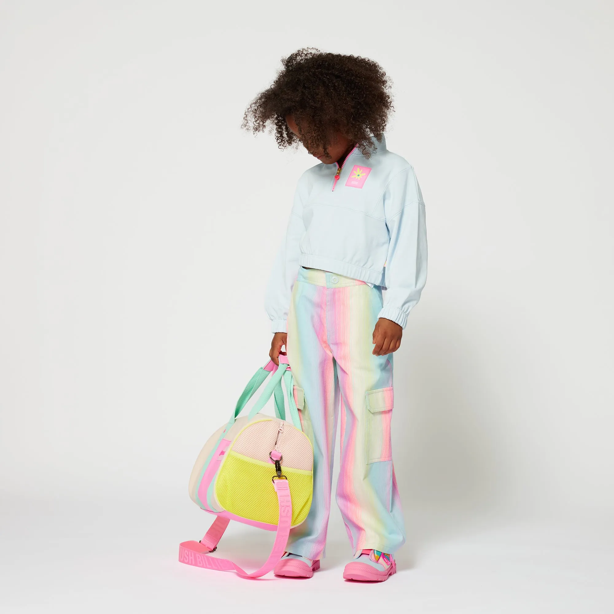 Blaues Sweatshirt für Babygirls