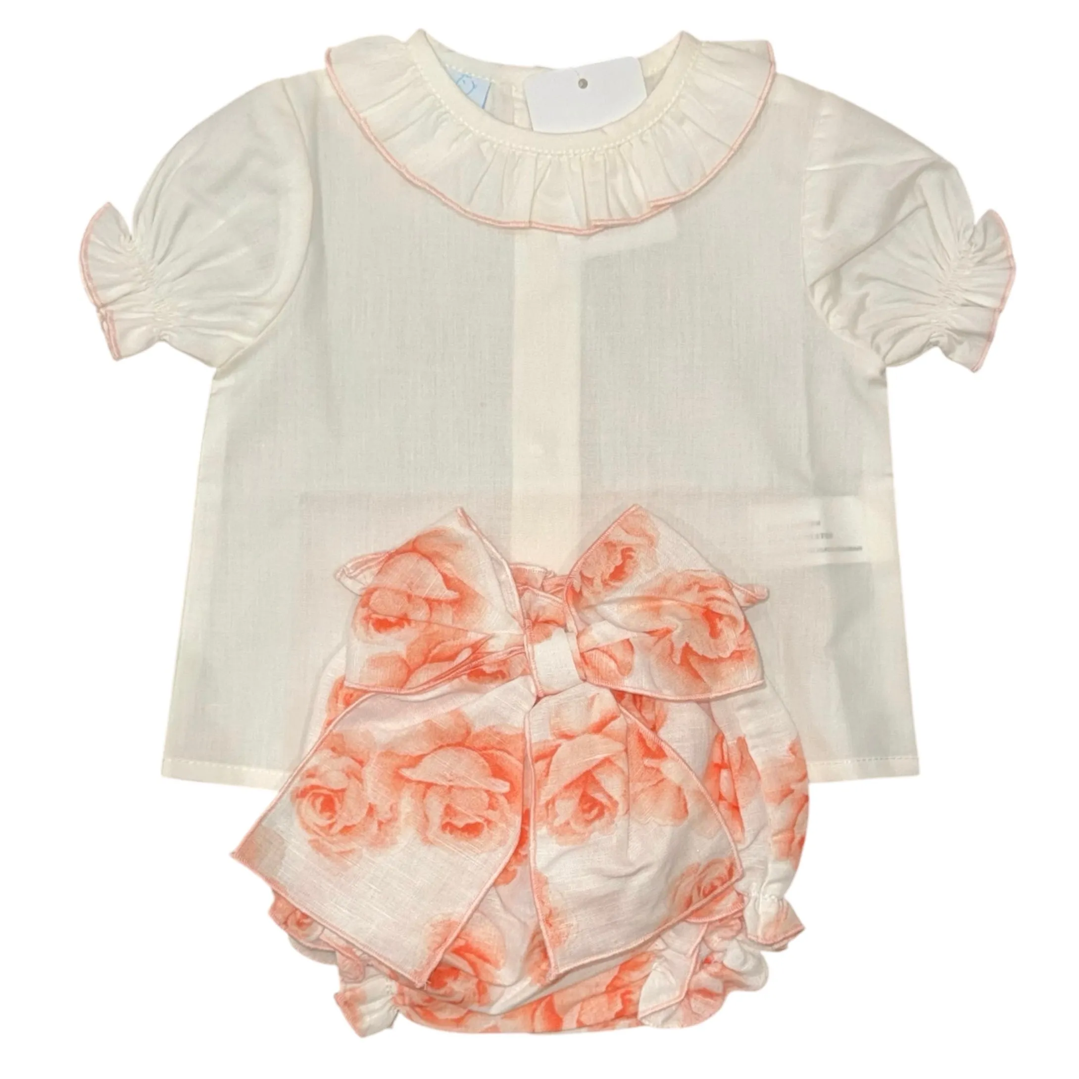 Blumen-Bloomer-Set für Baby-Mädchen
