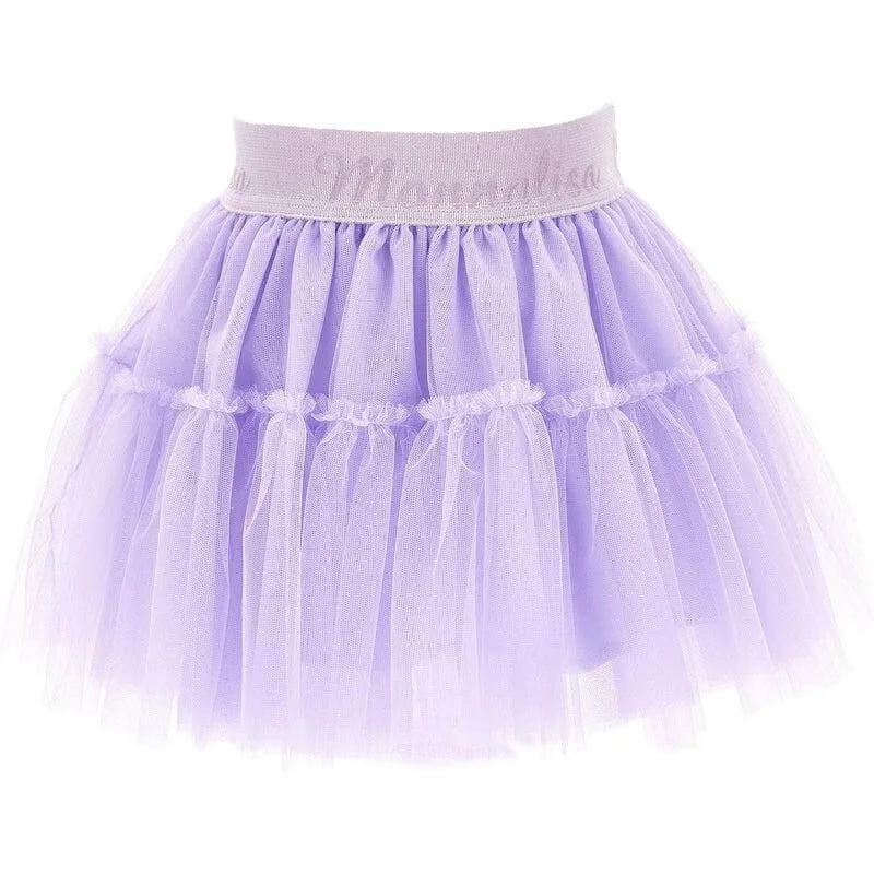Lila Tüllrock für Babygirls