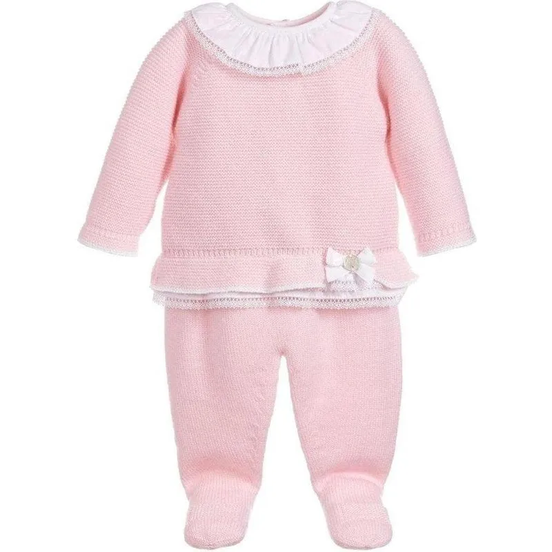 Rosa & Weiß Set für Baby Mädchen