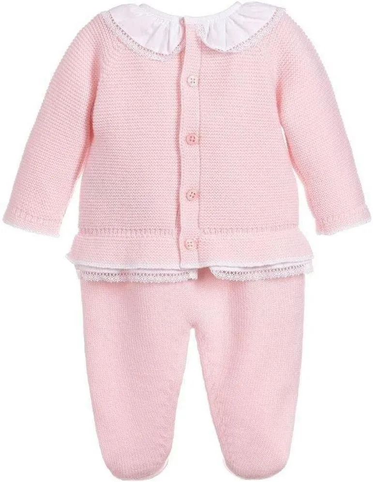 Rosa & Weiß Set für Baby Mädchen