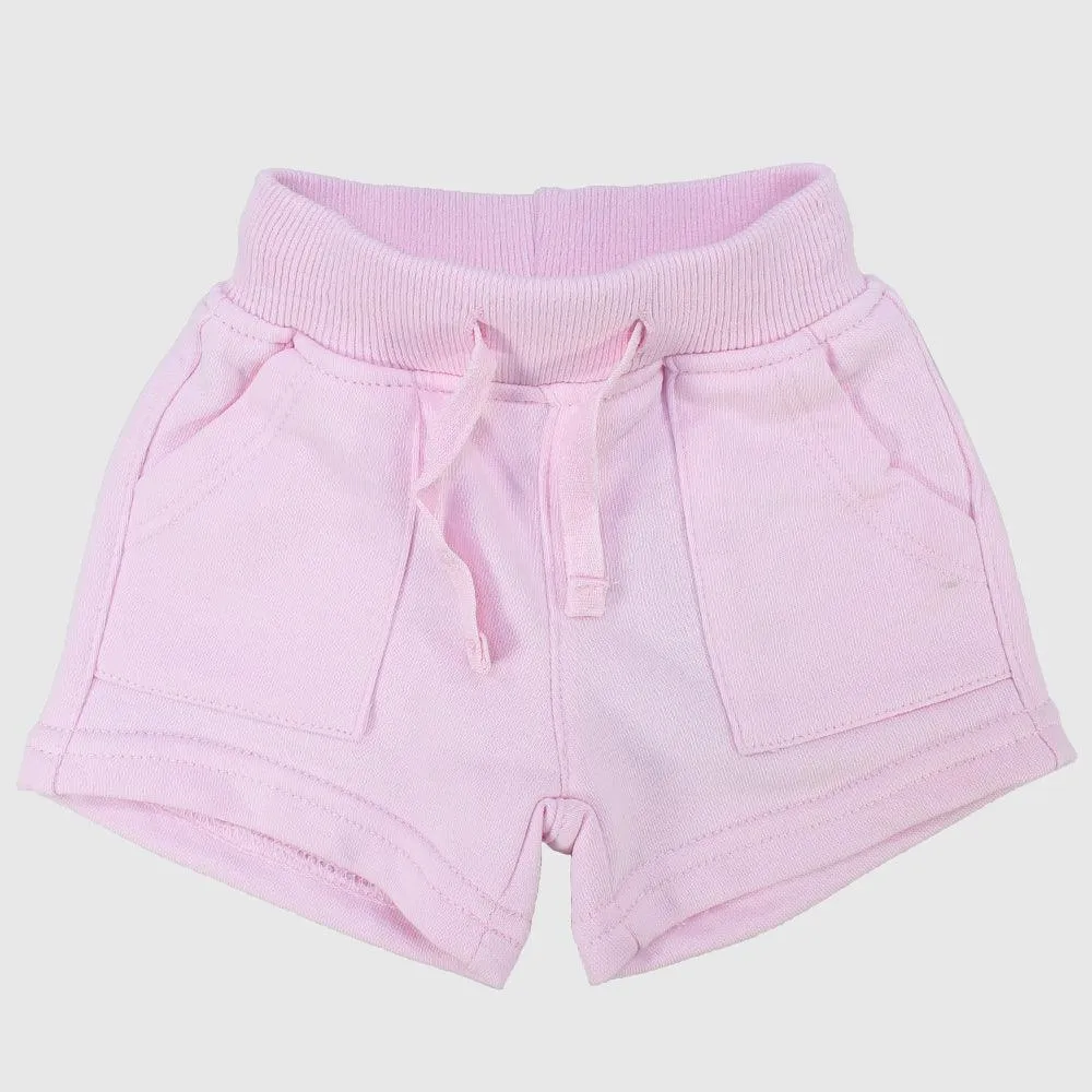 Rosa bequeme Shorts für Baby-Mädchen