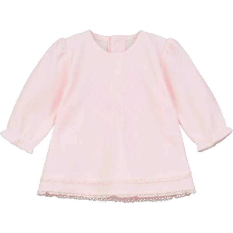 Rosa Ella Velour-Set für Babygirls