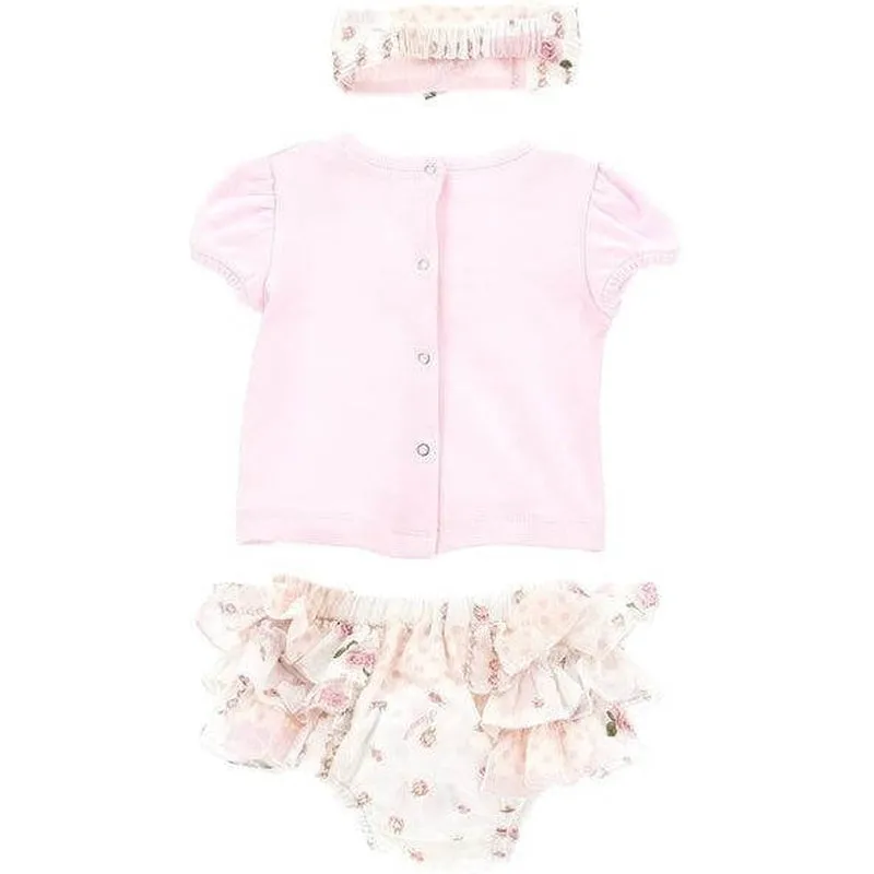 Rosa Rosenset für Babygirls
