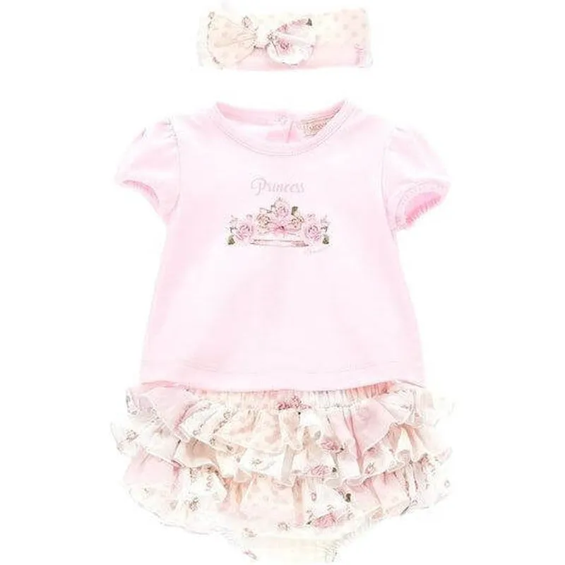 Rosa Rosenset für Babygirls