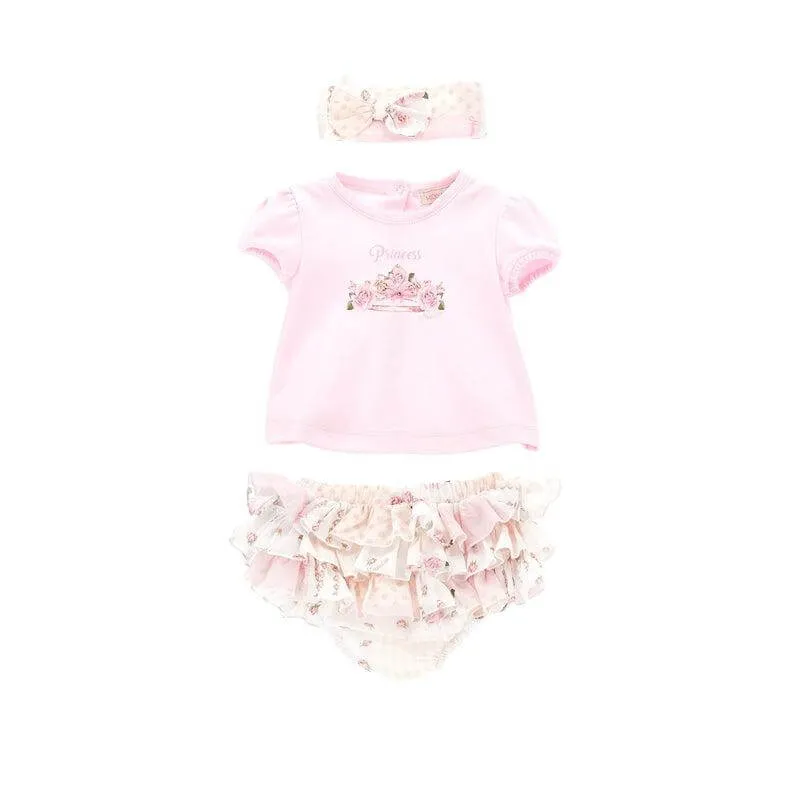 Rosa Rosenset für Babygirls