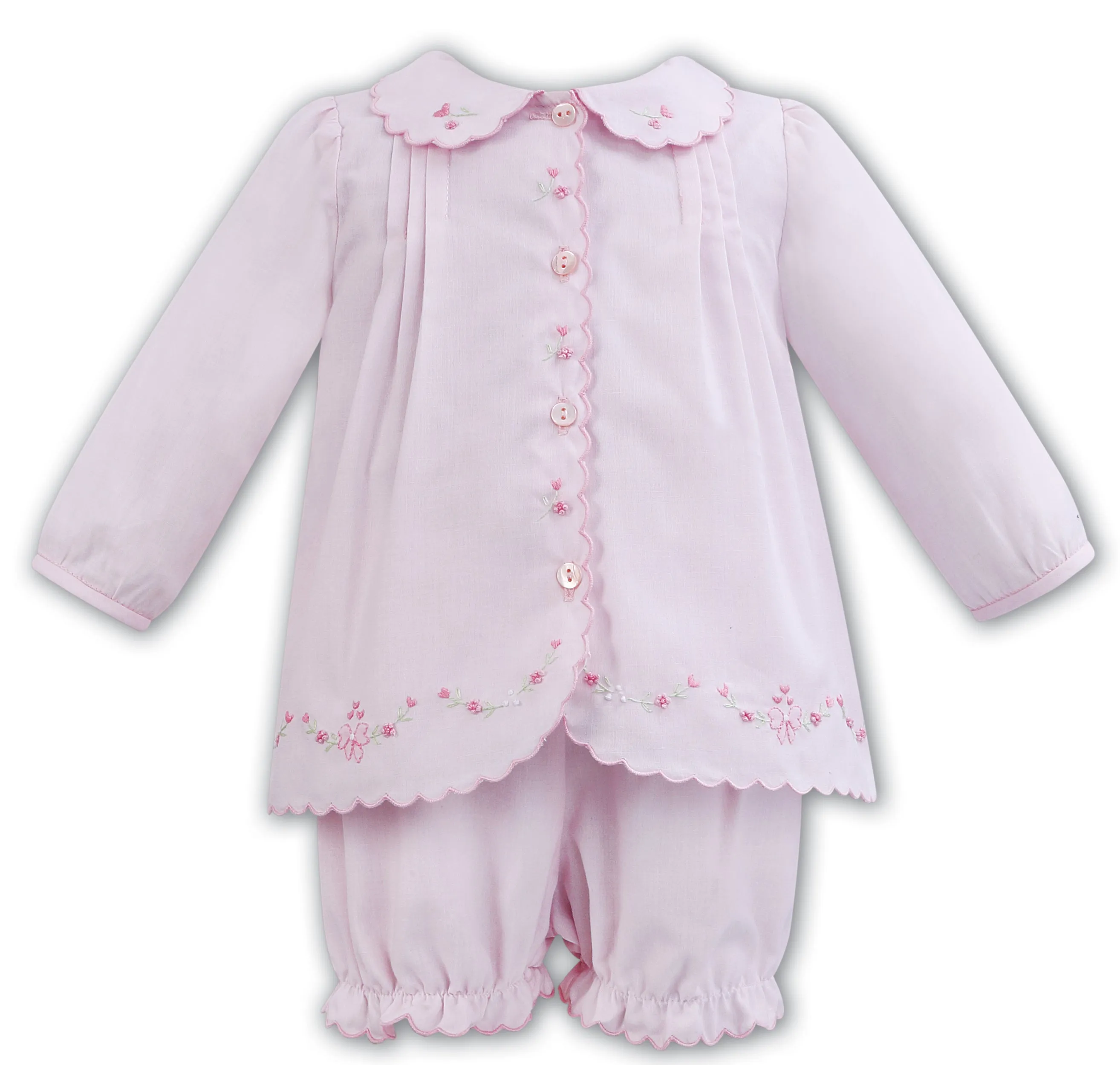 Rosa Shorts und Shirt Set für Baby Mädchen