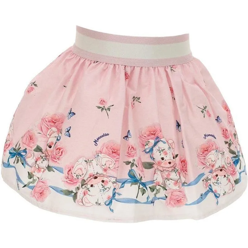 Rosa Teddy-Rock für Baby-Mädchen