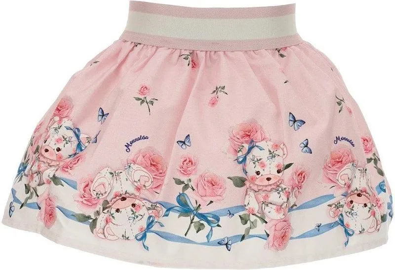 Rosa Teddy-Rock für Baby-Mädchen