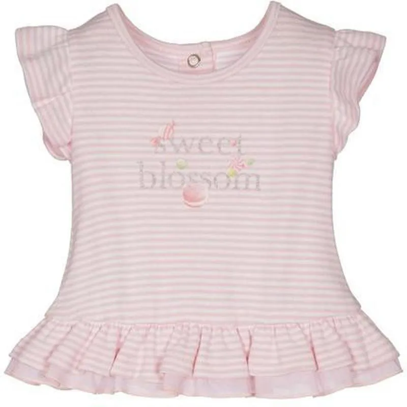 Gestreiftes Set für Babygirls