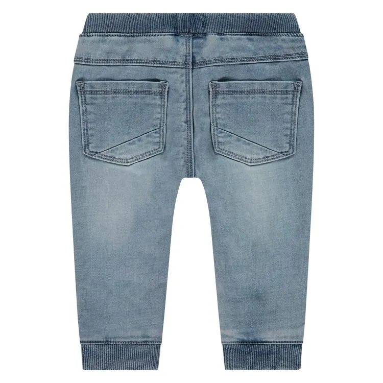 Baby Jogg Denim Hose - Grau Blau von Babyface