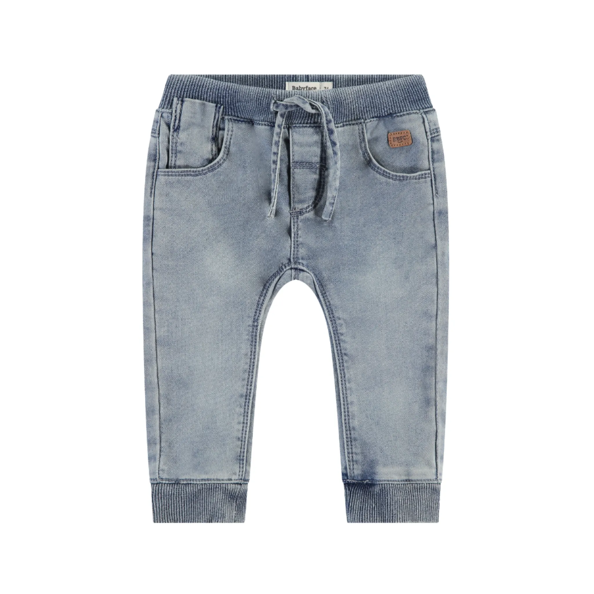 Baby Jogg Denim Hose - Mittelblau von Babyface