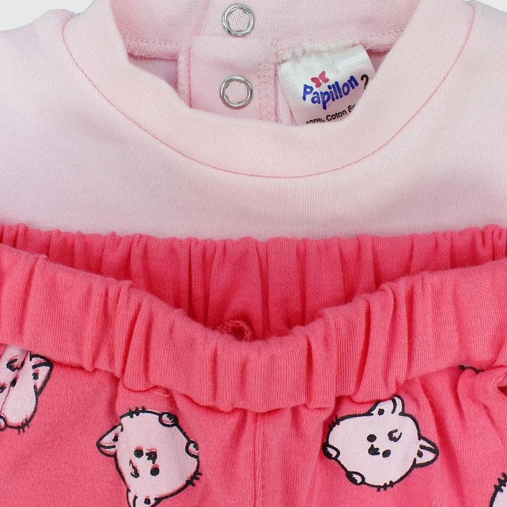 Baby-Kätzchen Kurzarm-Pyjama