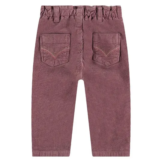 Baby Paperbag Cordhose - Lila von Babyface