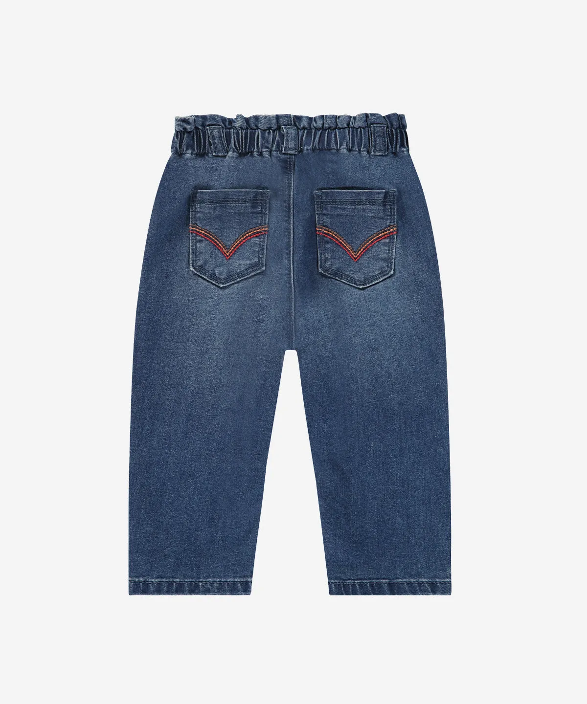 Baby Paperbag Hose - Blaue Denim von Babyface