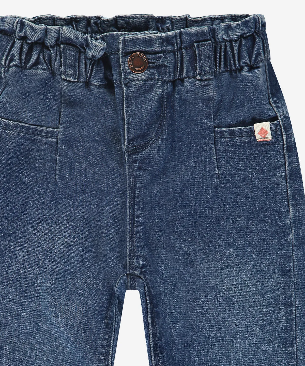 Baby Paperbag Hose - Blaue Denim von Babyface