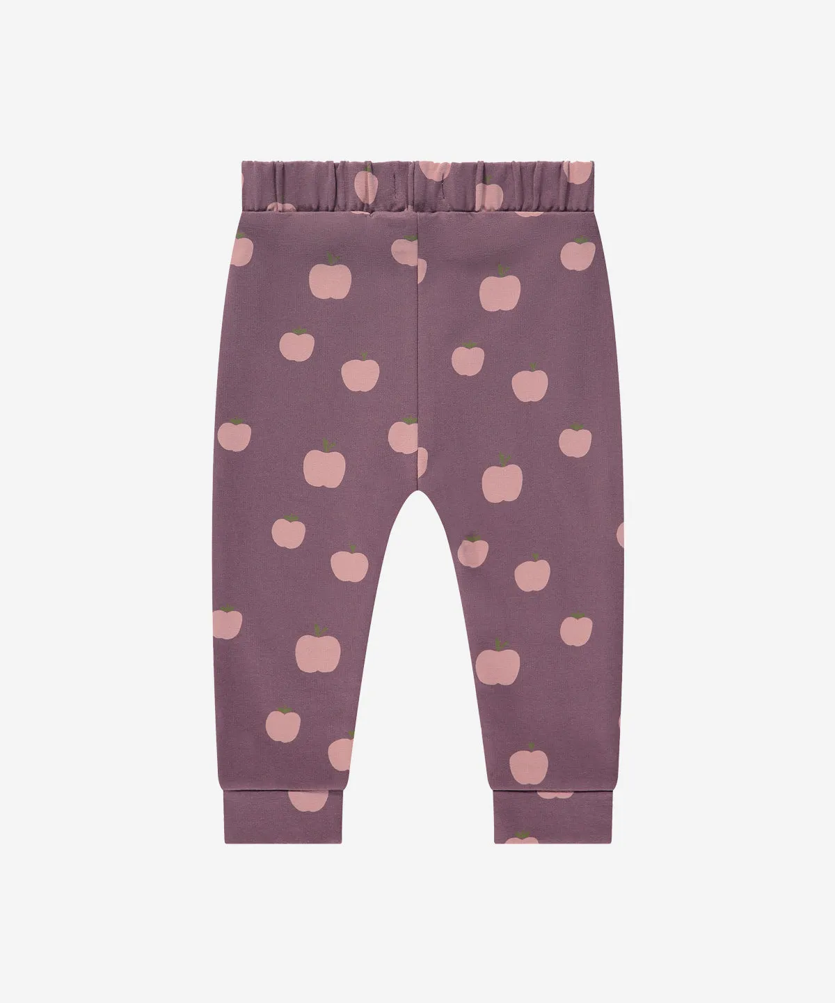 Baby Sweatpants - Lila Fruchtmuster von Babyface