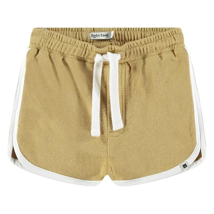 Baby Track Shorts - Ocker von Babyface - ENDVERKAUF