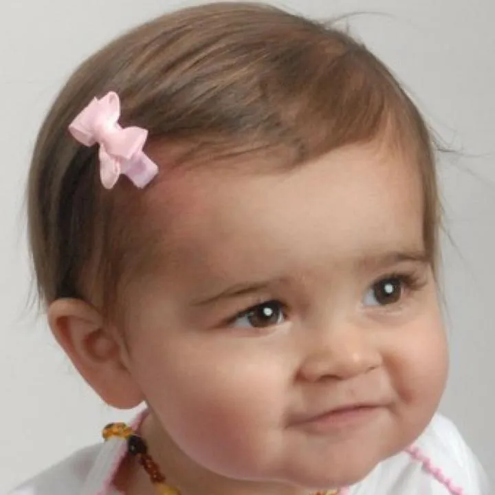 Baby's Erstes Haarklammer-Geschenkset - Weiß   Creme   Rosa von No Slippy Hair Clippy