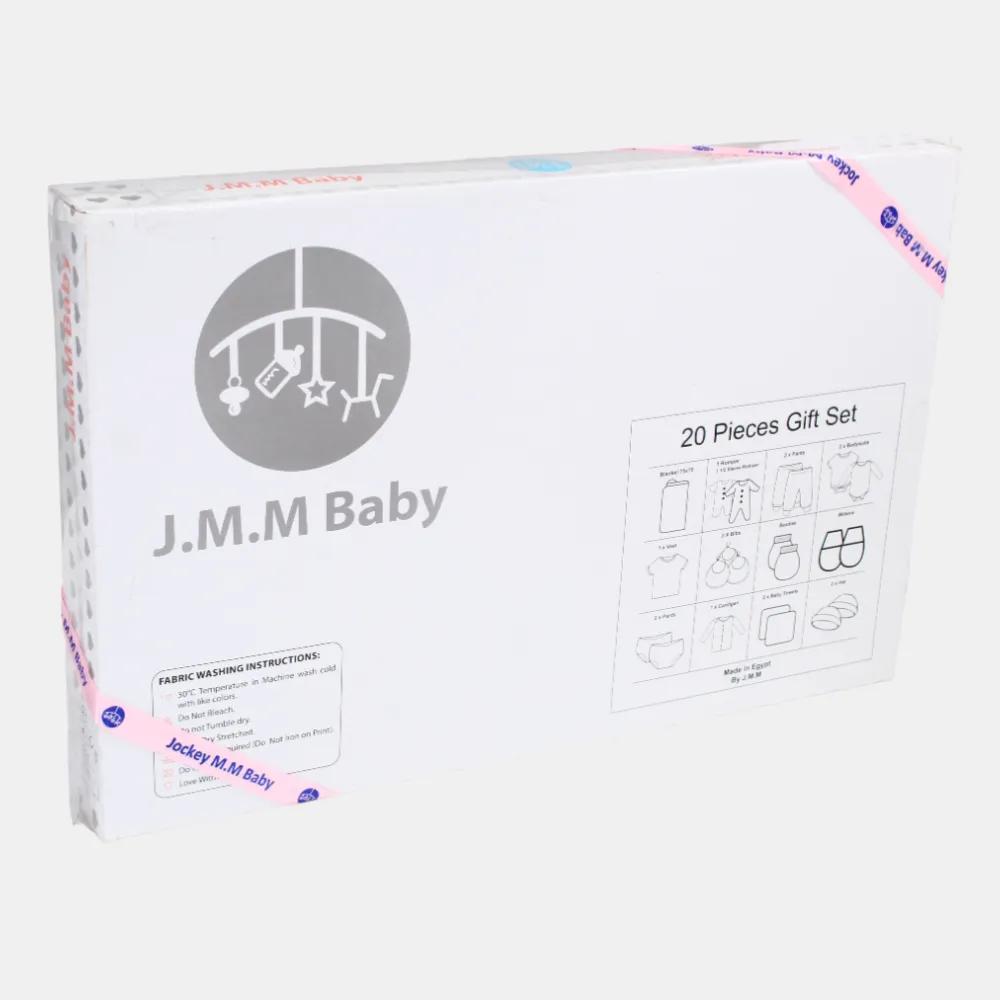 Ballett-Motiv Geschenkbox für Baby-Mädchen – 20-teilig (0-3 Monate)