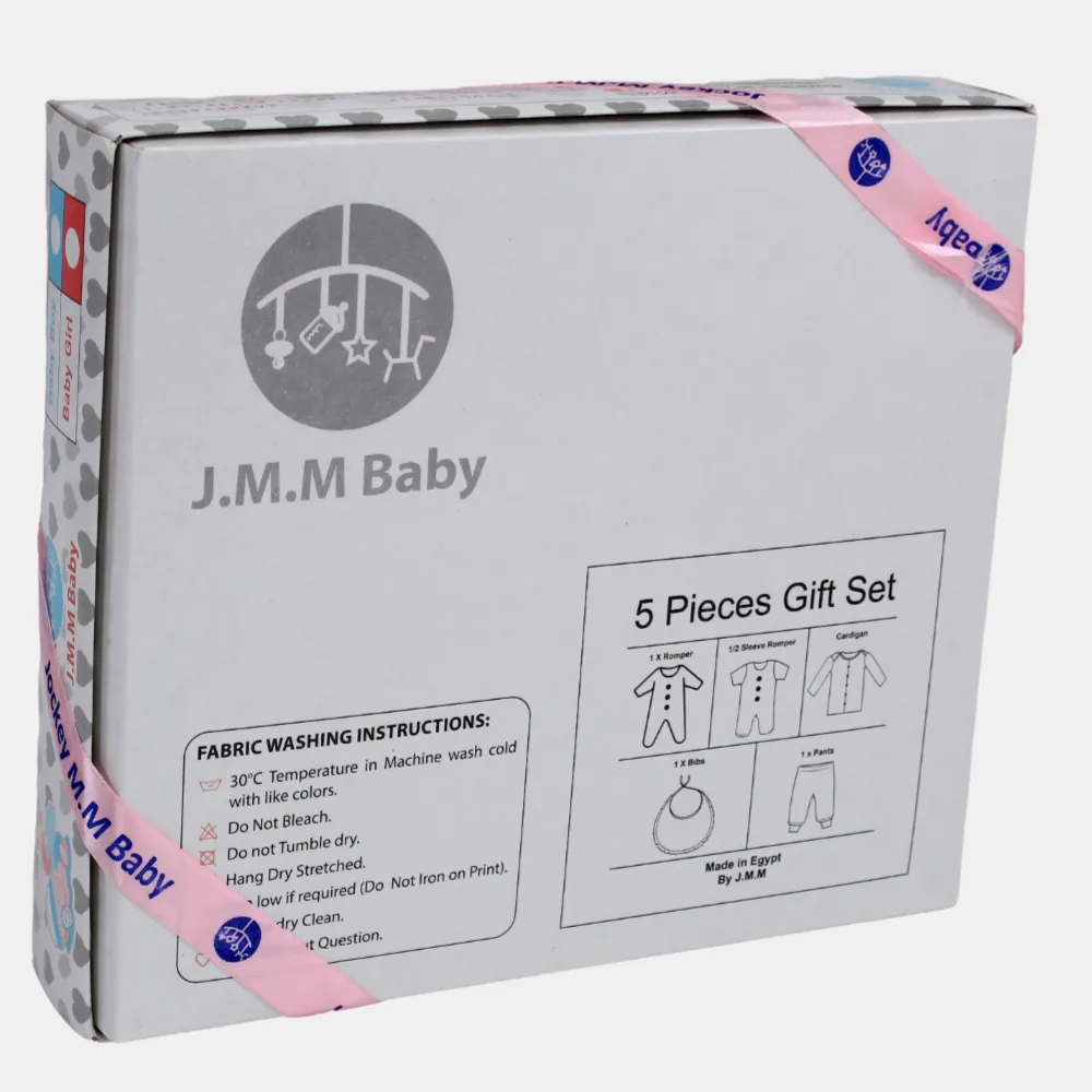 Ballett-Themen Geschenkbox für Baby-Mädchen – 5-teilig (0-3 Monate)
