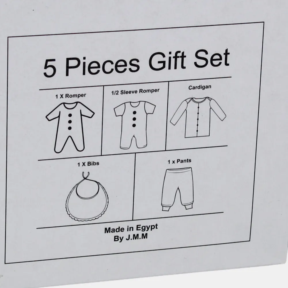 Ballett-Themen Geschenkbox für Baby-Mädchen – 5-teilig (0-3 Monate)