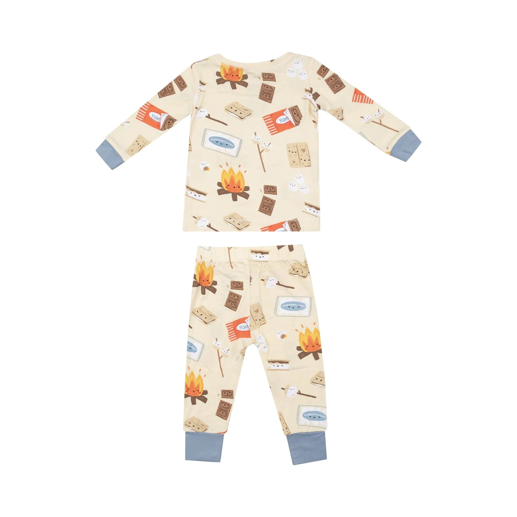 Bambus Langarm-Lounge-Outfit - S'mores von Angel Dear