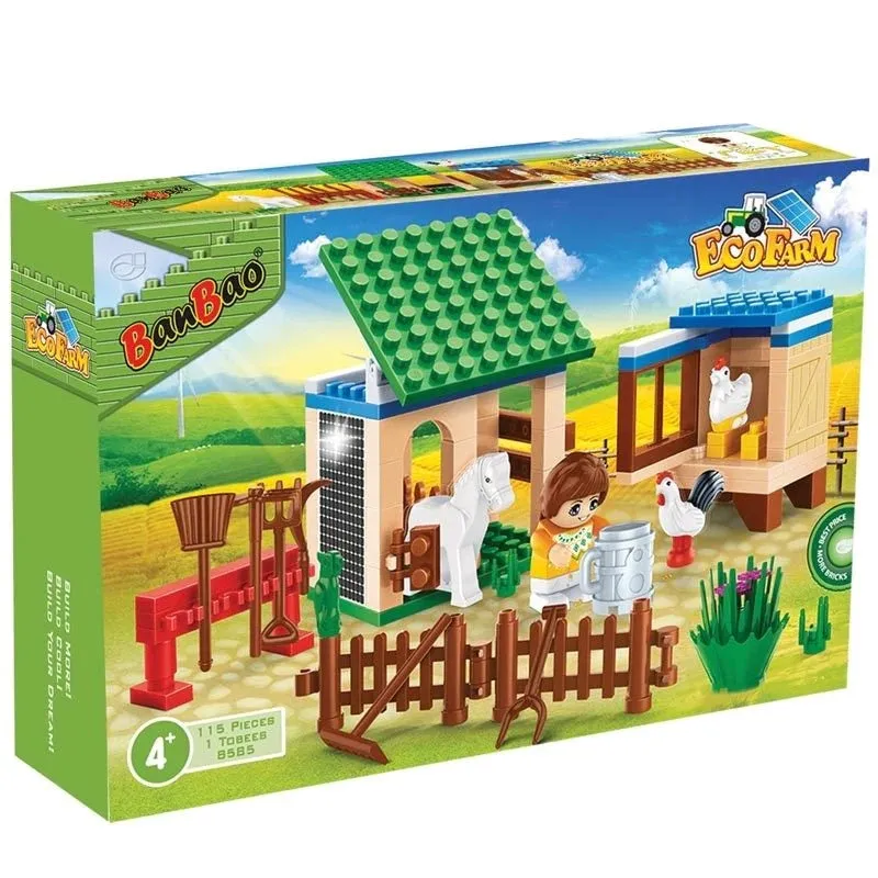 Banbao Tierfarm Bauset 8585