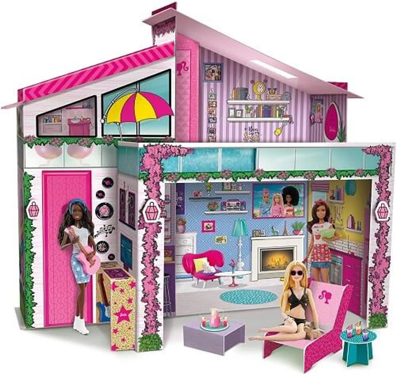 Barbie Dreamhouse Sommer-Villa mit Puppe