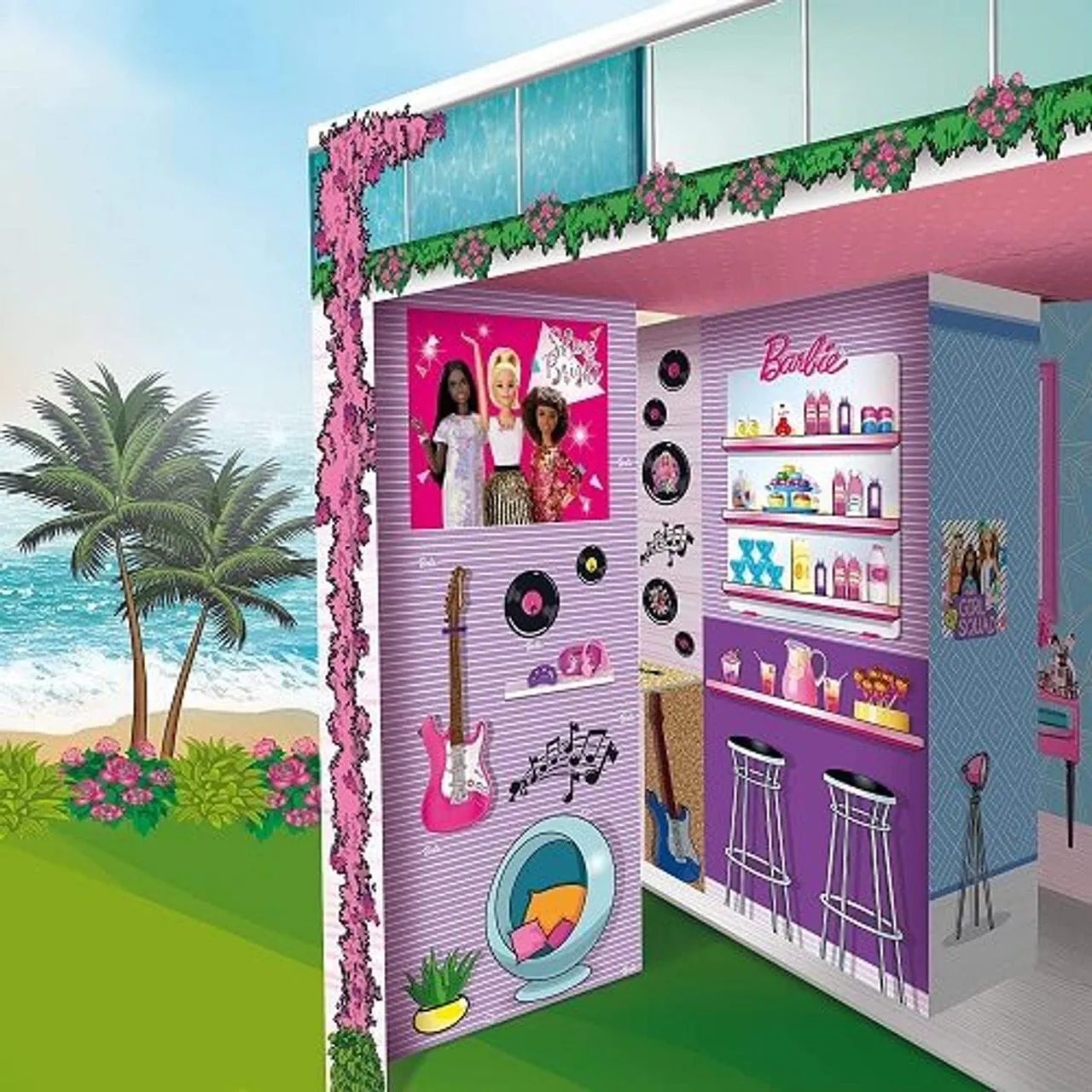 Barbie Dreamhouse Sommer-Villa mit Puppe