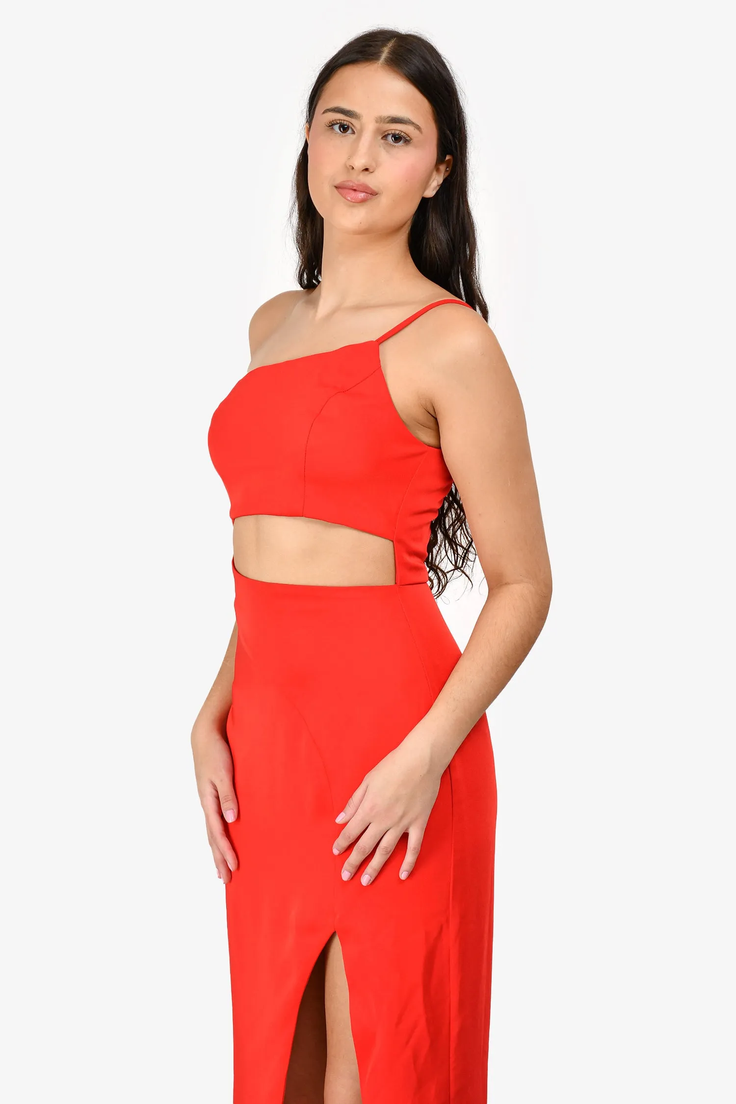 Bariano Cartia Rotes Kleid Größe M