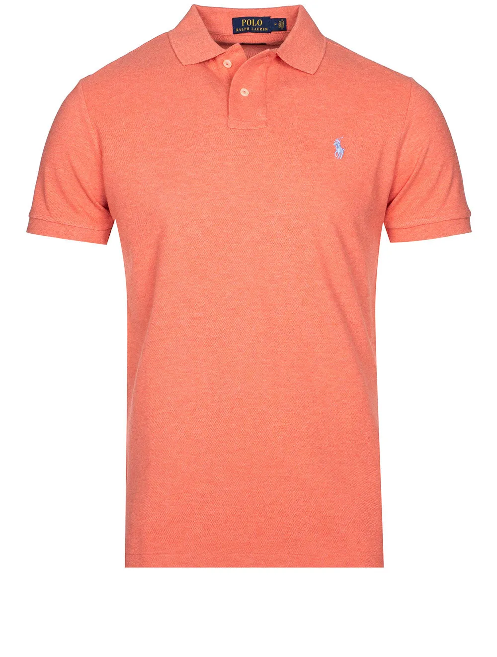 Basic Mesh Polo Amalfi Rot Meliert