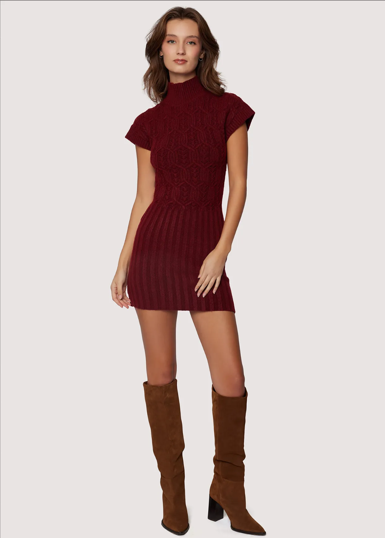 Beatrice Mini-Strickkleid