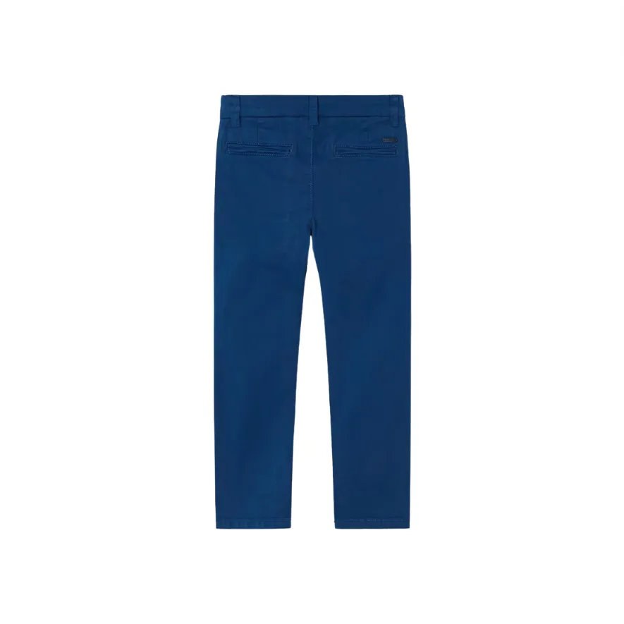 Better Cotton Slim Chino Hose - Cyan von Mayoral - ENDVerkauf
