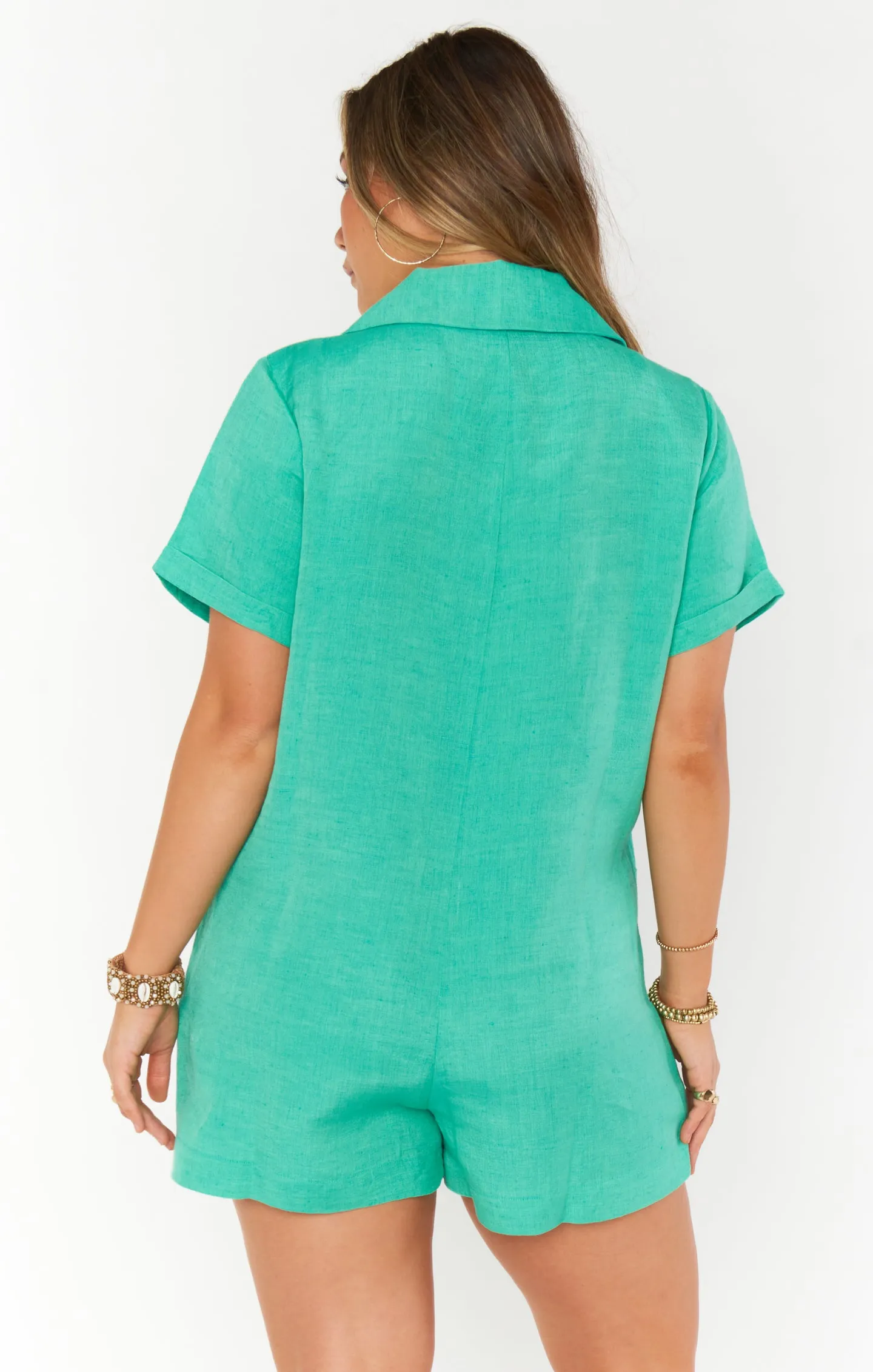 Bicoastal Blazer Overall ~ Meerschaum Leinen