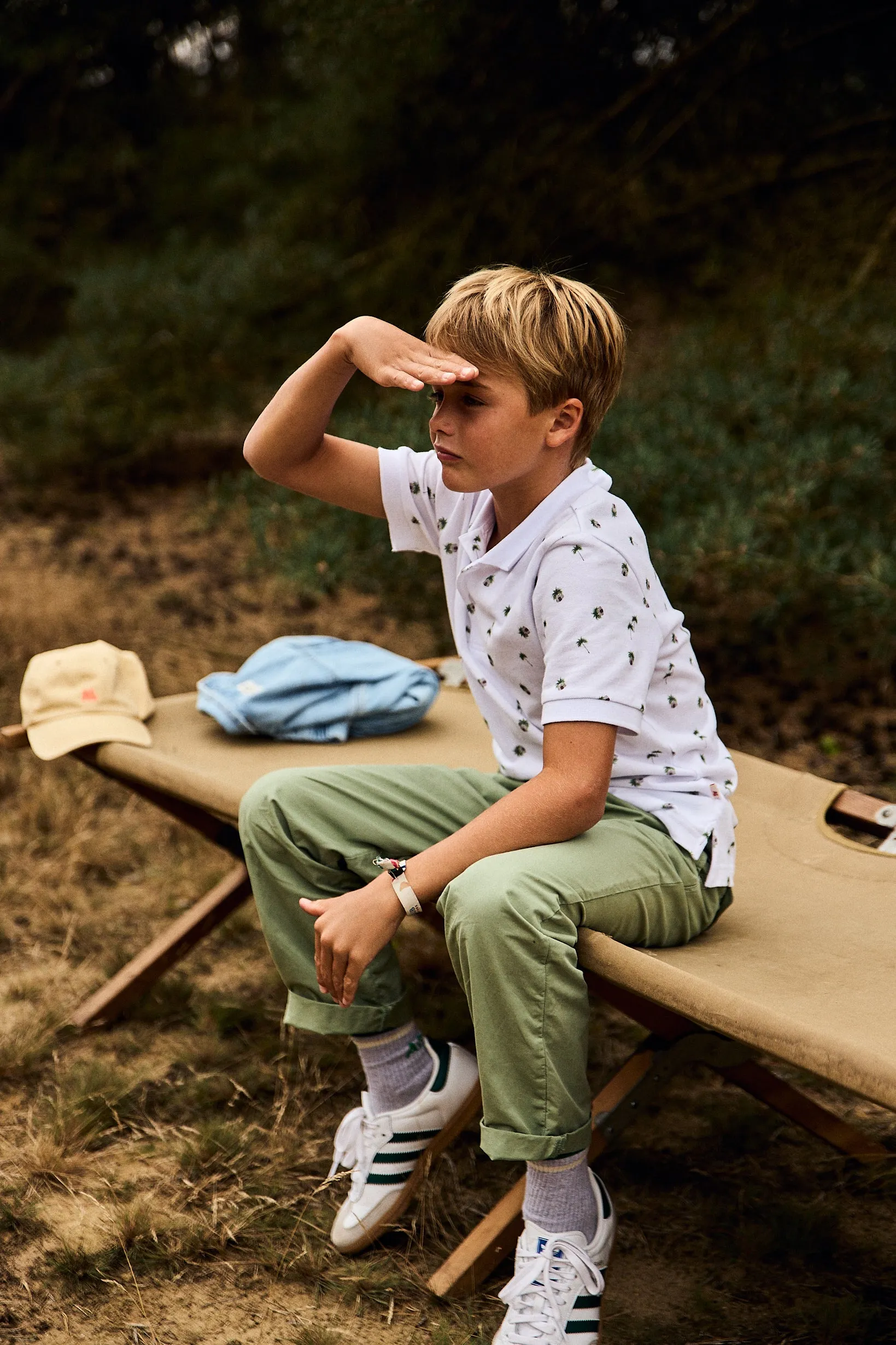 Bill Pants Pedro 000402 - Grün Grau Ao76 Kleidung Jungen Mädchen