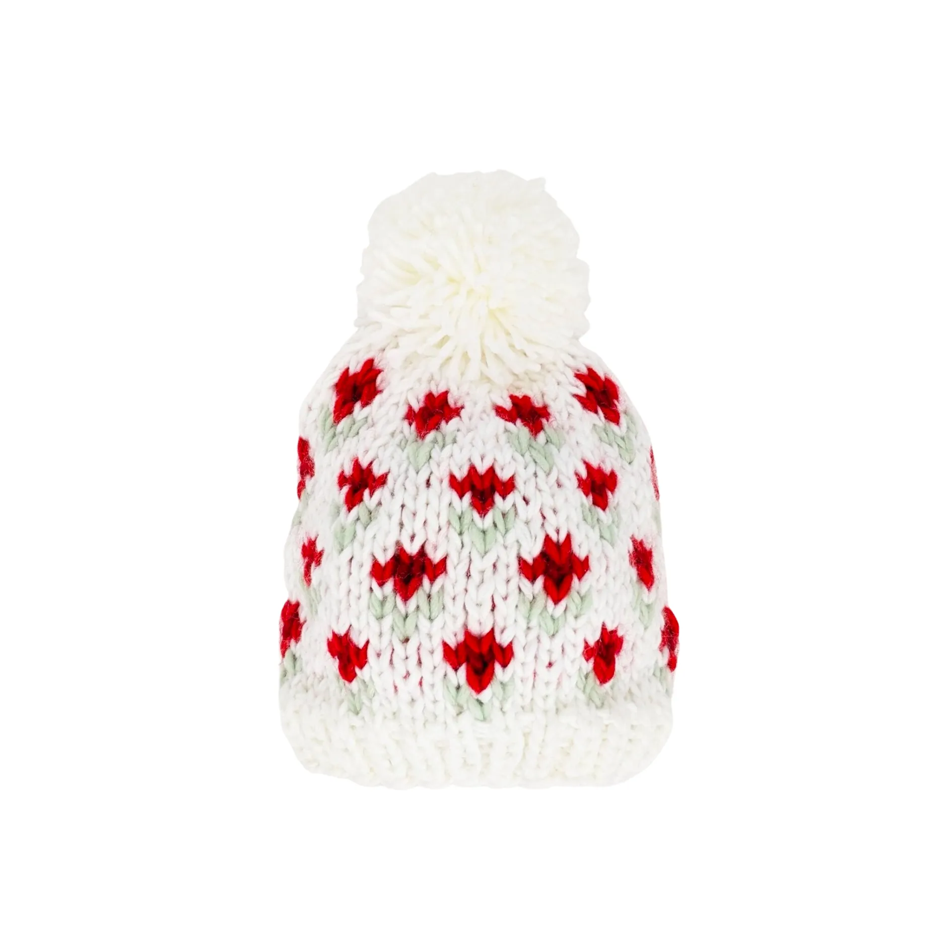 Bitty Blooms Strickmütze von Huggalugs
