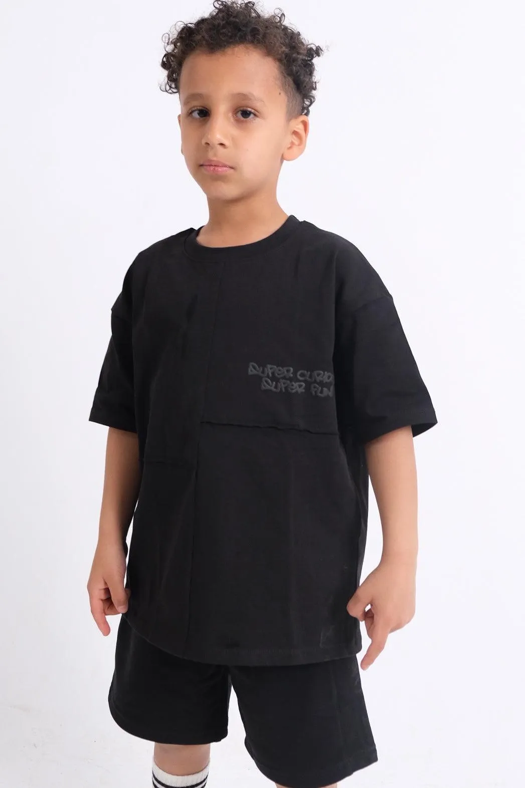 Bequeme schwarze Shorts