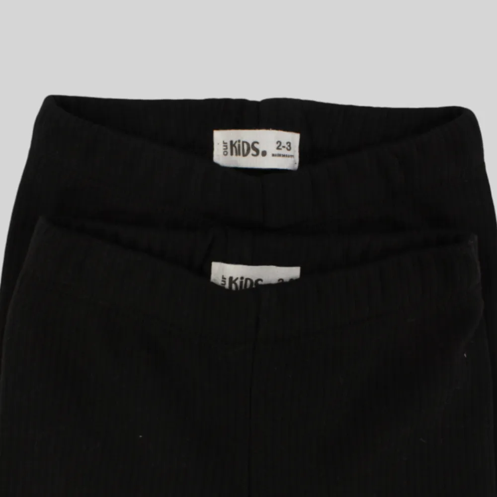 Schwarze Thermohosen Pack