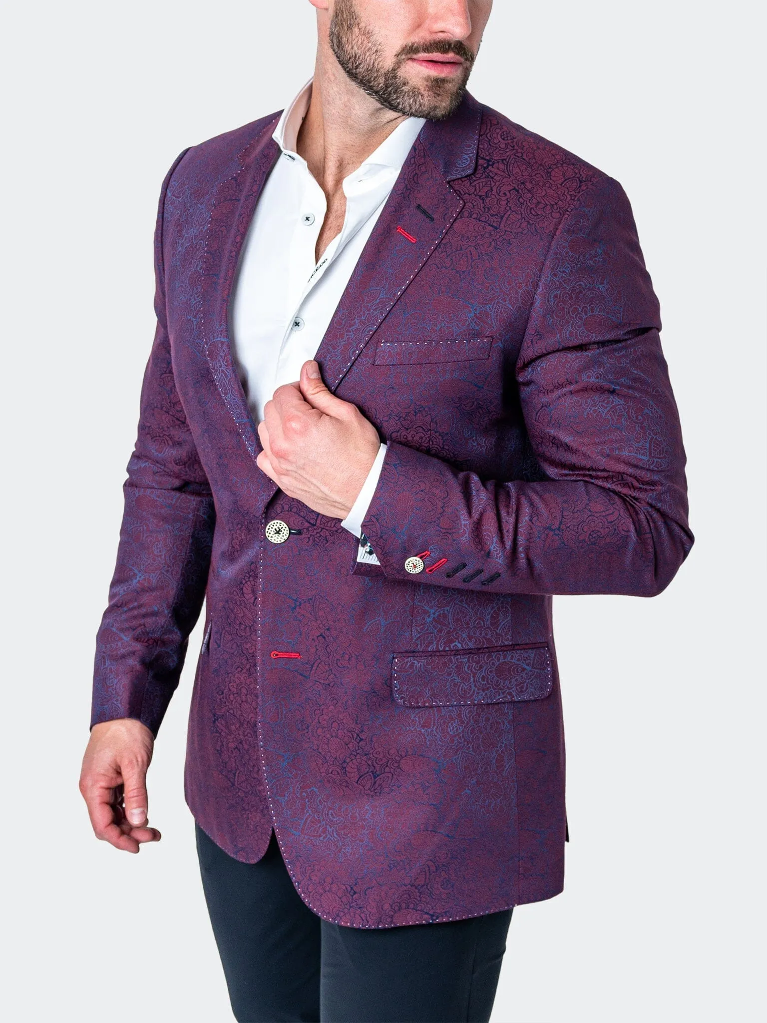 Blazer Sokrates Feier Rot