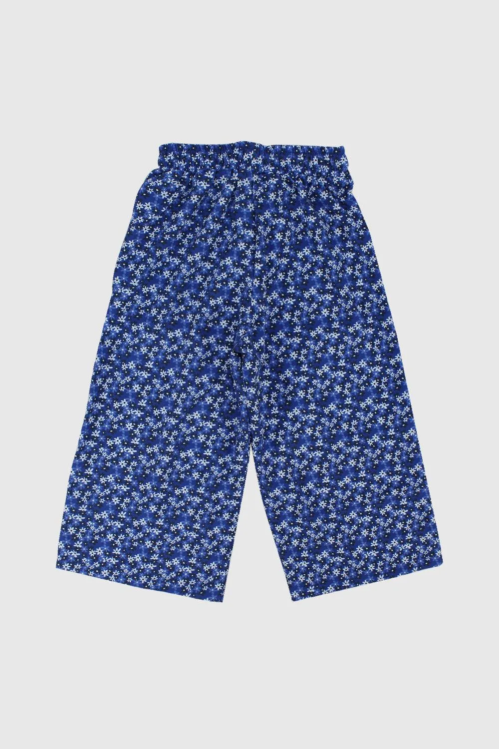 Blaue Blumen Bequeme Hose
